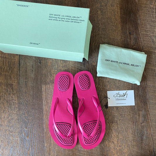 Off-White: Micro Beach Flip Flops