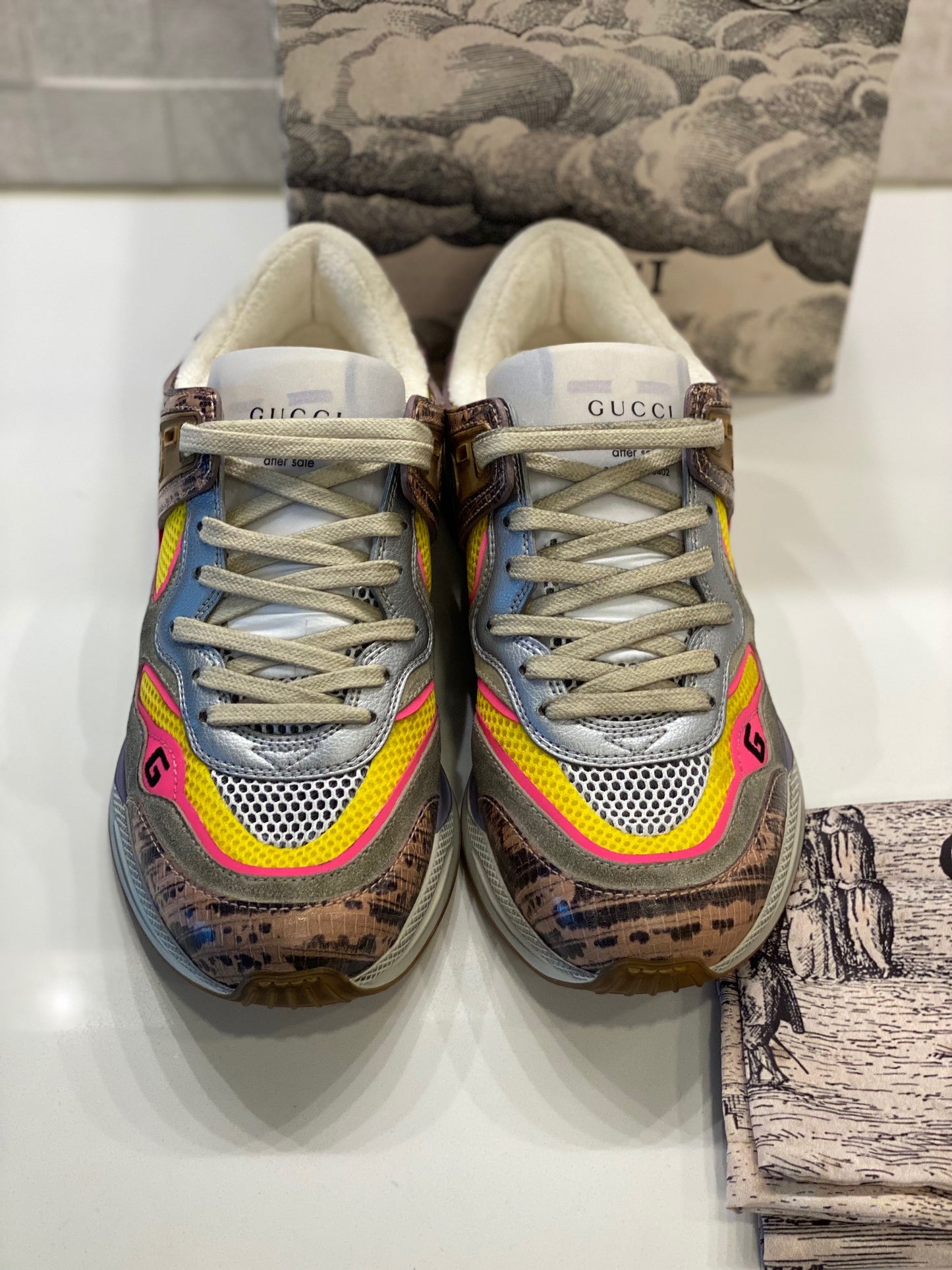 Gucci: Ultrapace Sneakers (Women's)