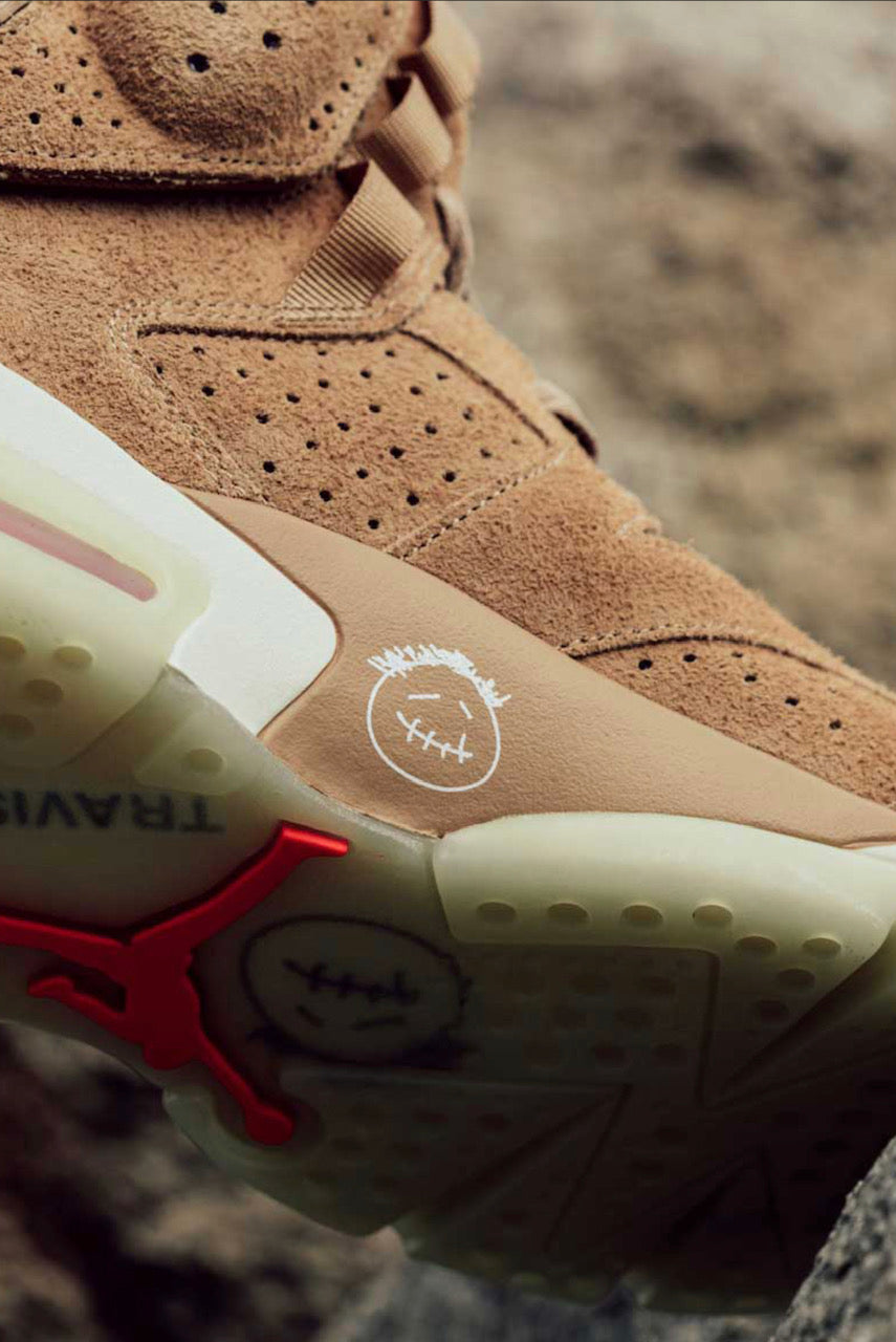 Travis Scott x Air Jordan 6: British Khaki Sneakers