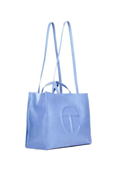 Telfar Blue Small Pool Shopping Bag