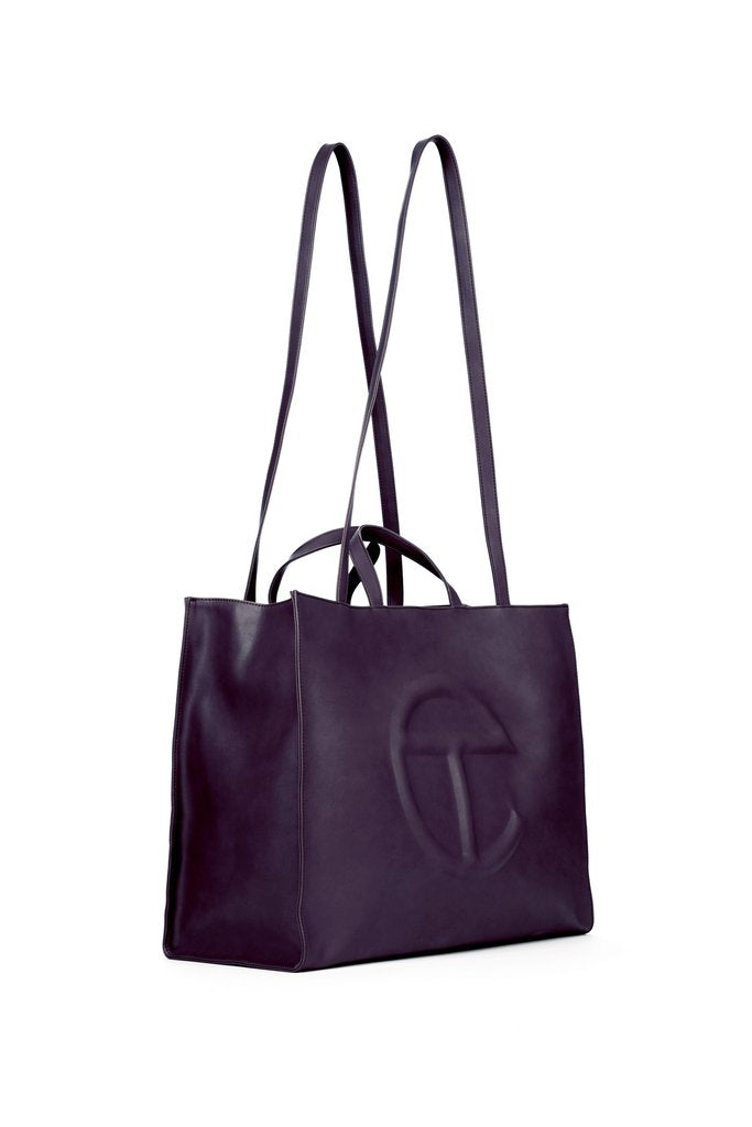 Telfar: Eggplant Shopping Bag