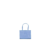 TELFAR Vegan Leather Small Shopping Bag Pool Blue 1220300