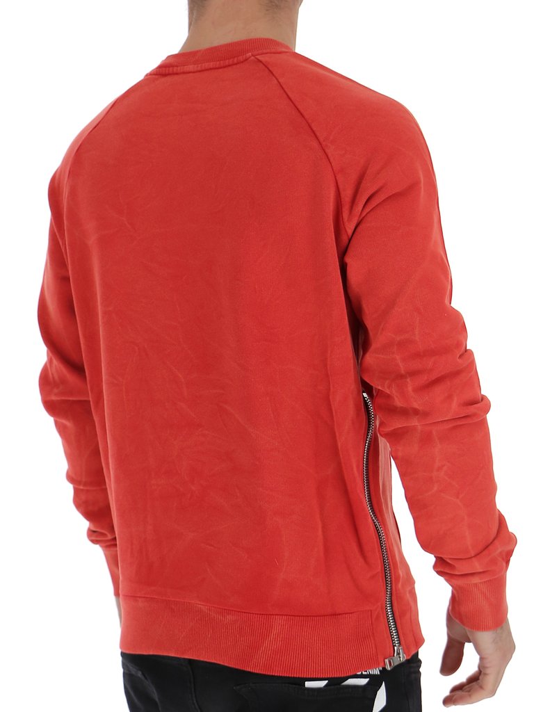 Balmain: Men's Logo Crewneck Sweat Shirt