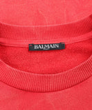 Balmain: Men's Logo Crewneck Sweat Shirt