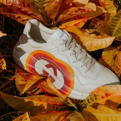 Gucci: Rhyton Sunset Orange Women's Sneakers