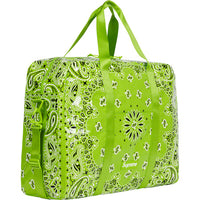 Supreme: Bandana Tarp Large Duffle Bag (Bright Green)