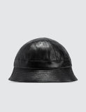Marine Serre: Leather Bucket Hat