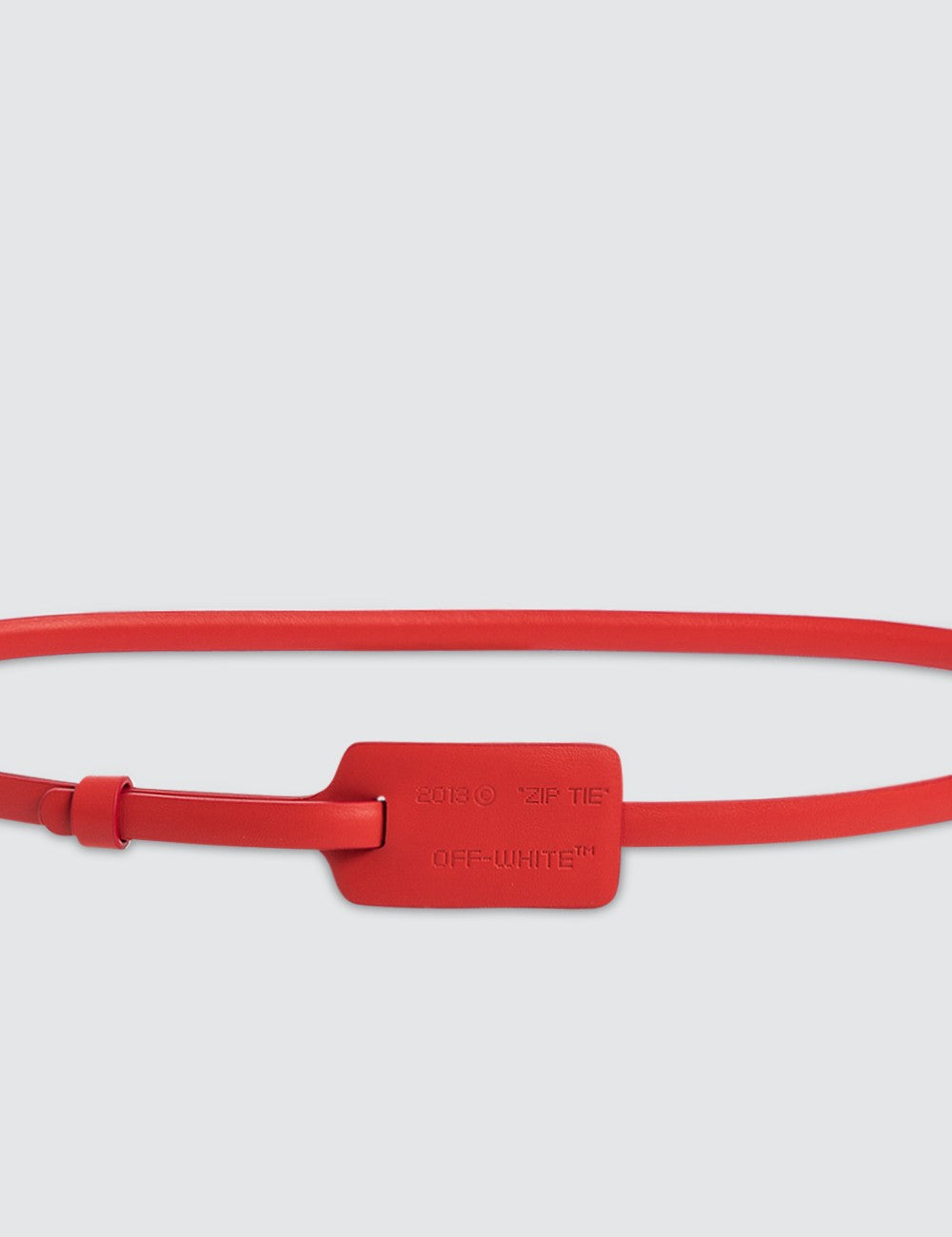 Off-White: Zip Tie Belt