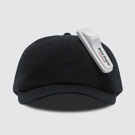 Palm Angels: Black Anti-Theft Hat