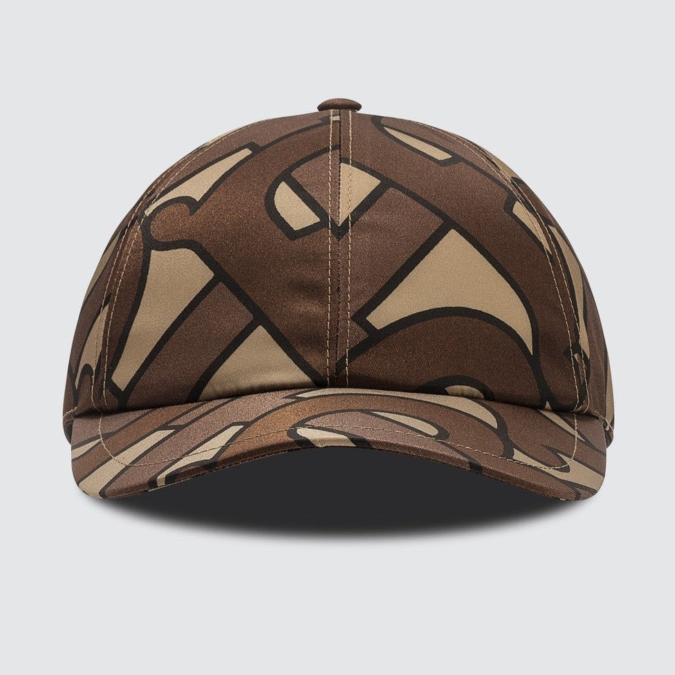 Burberry: Monogram Print Baseball Cap