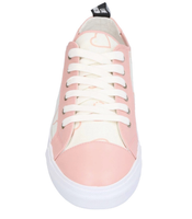 Moschino: Pink Heart Sneakers