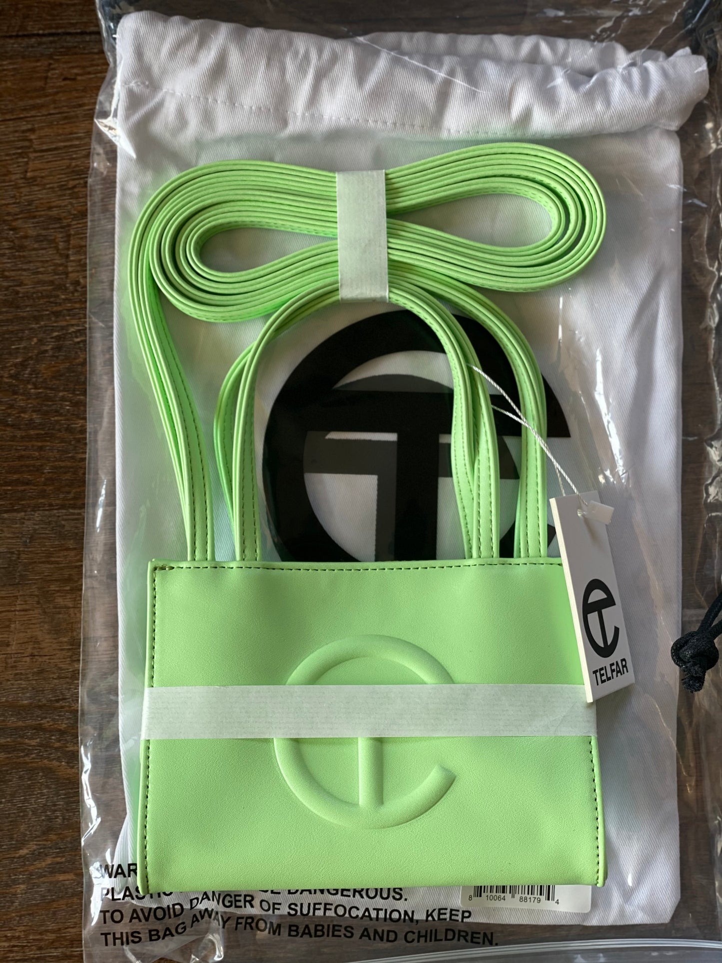 Telfar: Double Mint Shopping Bag