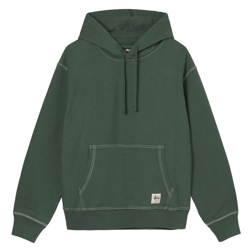 Stussy: Contrast Stitch Label Hoodie – Stush Fashionista