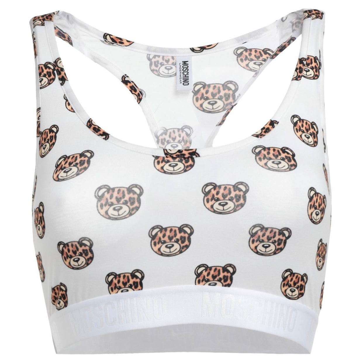 Moschino: Tiger Bear Sports Bra
