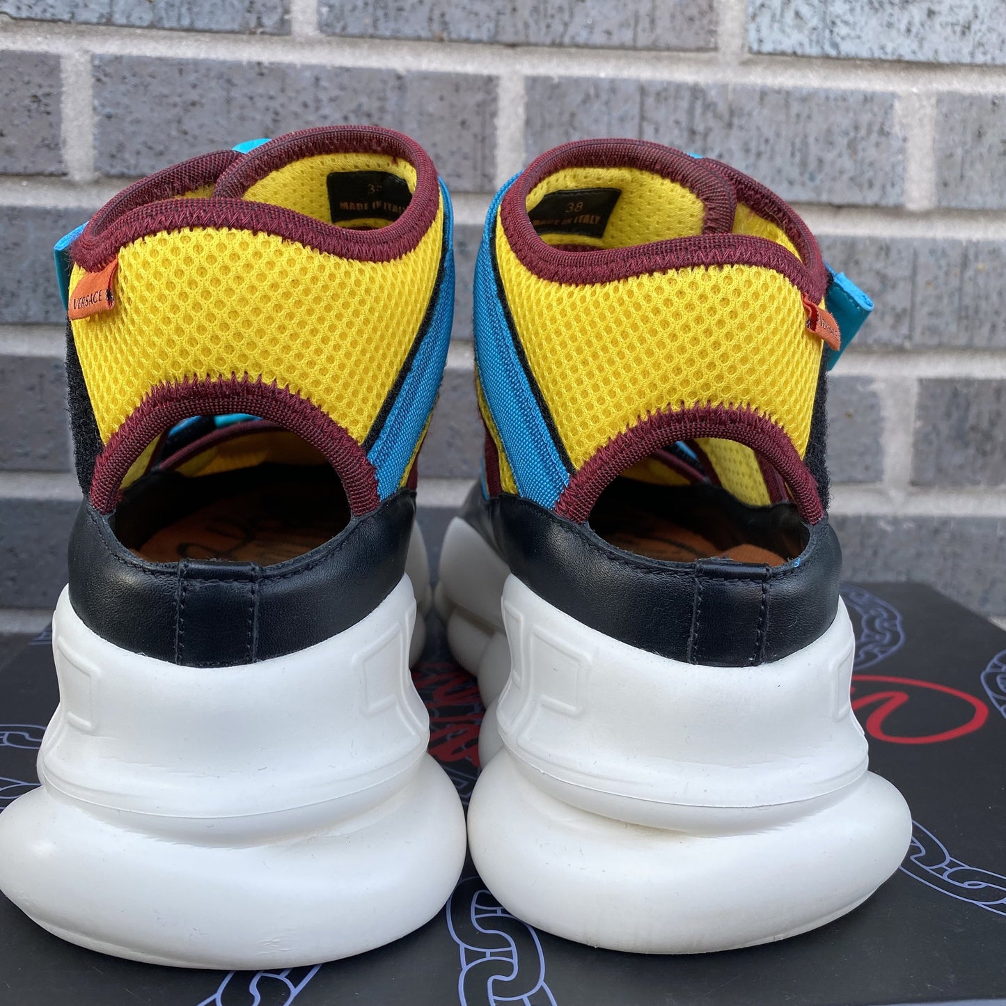 Versace: Chain Reaction Sandals