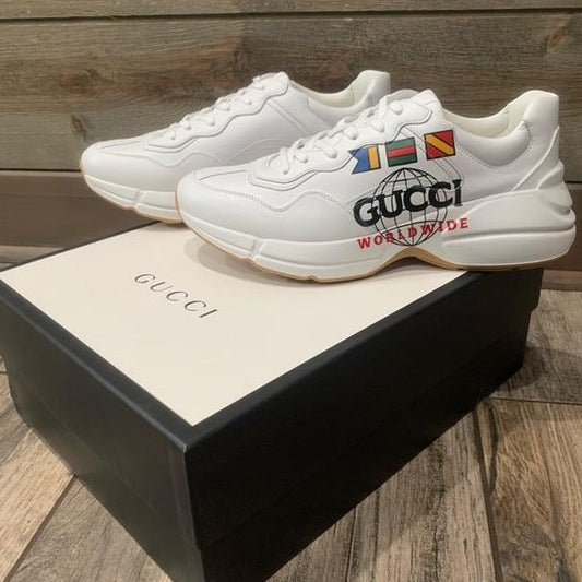 Gucci: Men's "Worldwide" Rhyton Sneakers