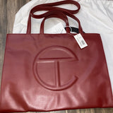 Telfar: OxBlood Shopping Bag