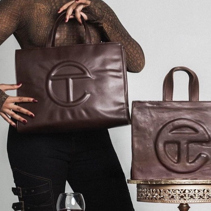 Telfar: Chocolate Shopping Bag
